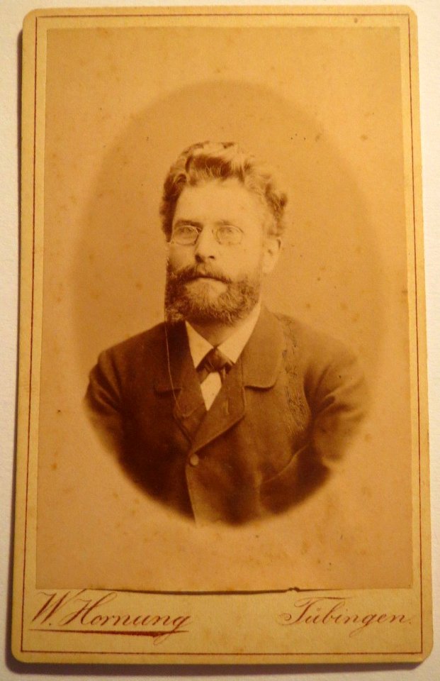 Meinem lieben Freund Woche zur freundlichen Erinnerung, Tübingen 20. 8. (18)83, Wolsch