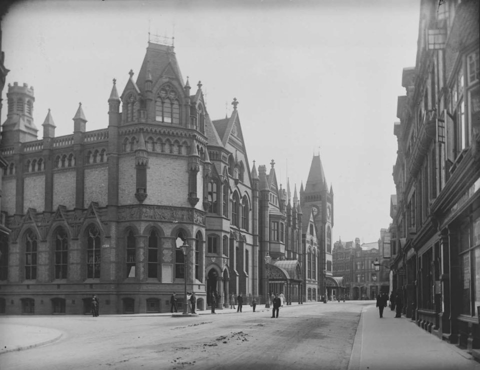 Municipal Buildings, Reading, c. 1900