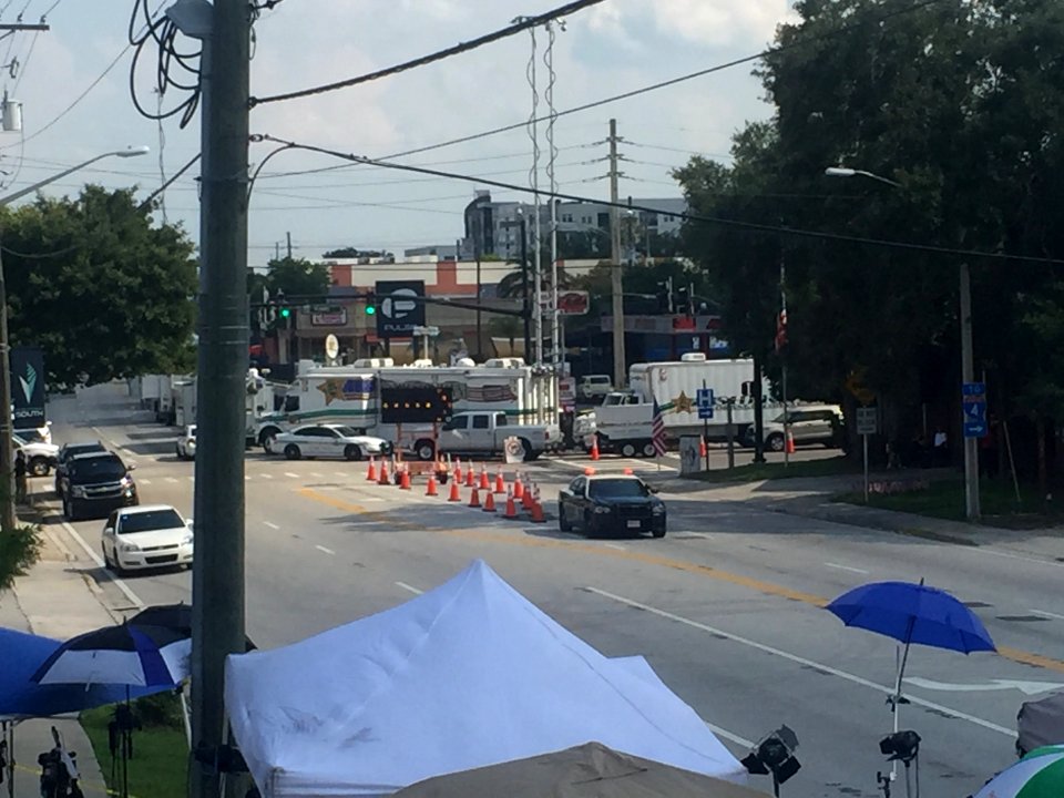 Media tents near Pulse nightclub 02