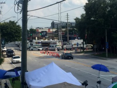 Media tents near Pulse nightclub 02