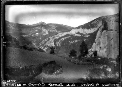 Muntanyes de la serra de Queralt i l'ermita Mare de Déu de Corbera