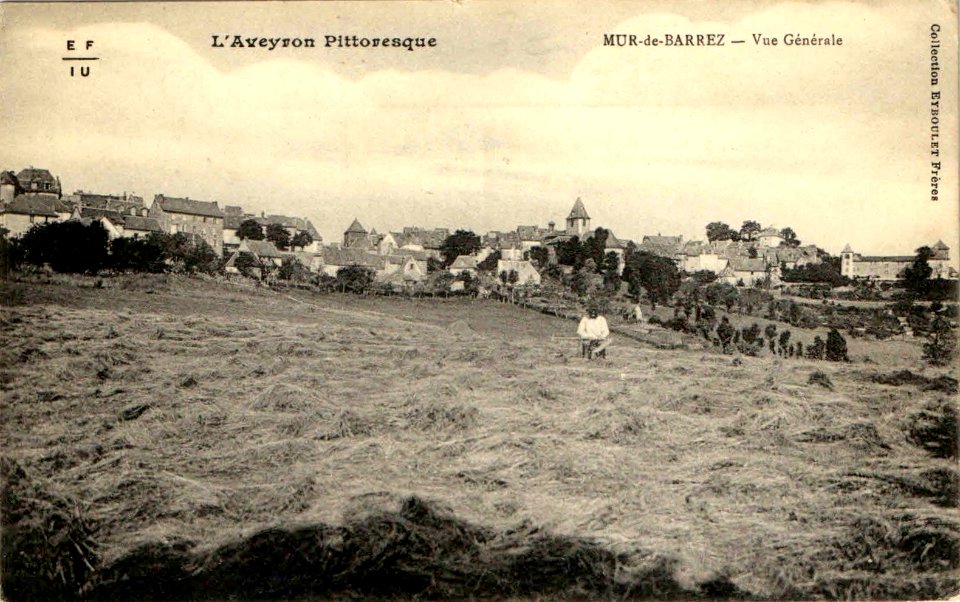 Mur-de-Barrez - vue générale 1