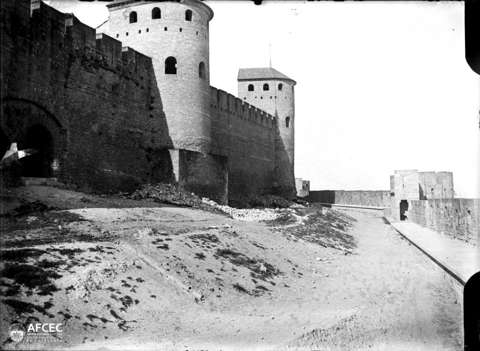 Muralla i torres de la ciutat de Carcassona