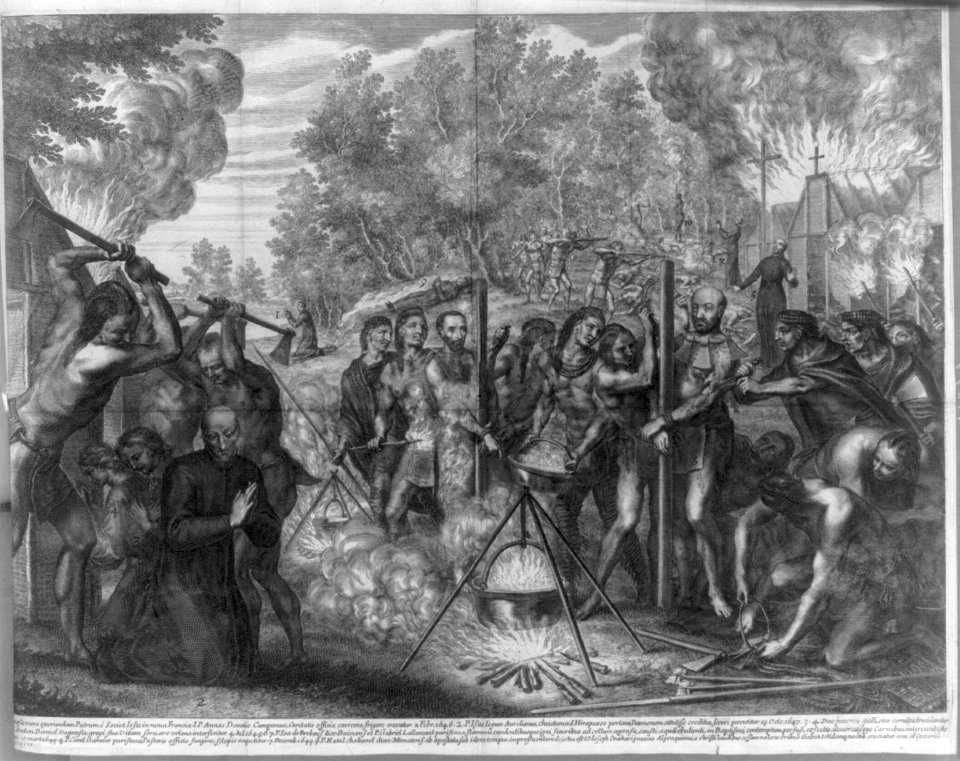 Murder of the missionaries by the Indians LCCN2006687276