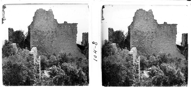 Murs del castell de Palafolls