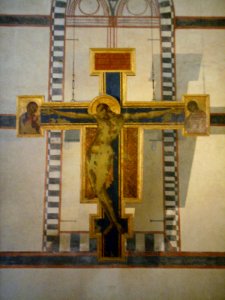 Museo di santa croce, crocifisso di cimabue 1