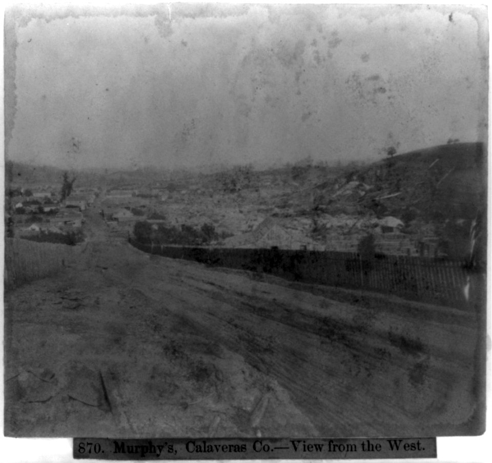 Murphy's, Calaveras County - view from the West LCCN2002723480