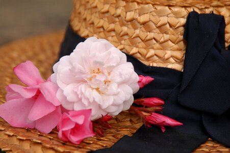 Decoration hat flower