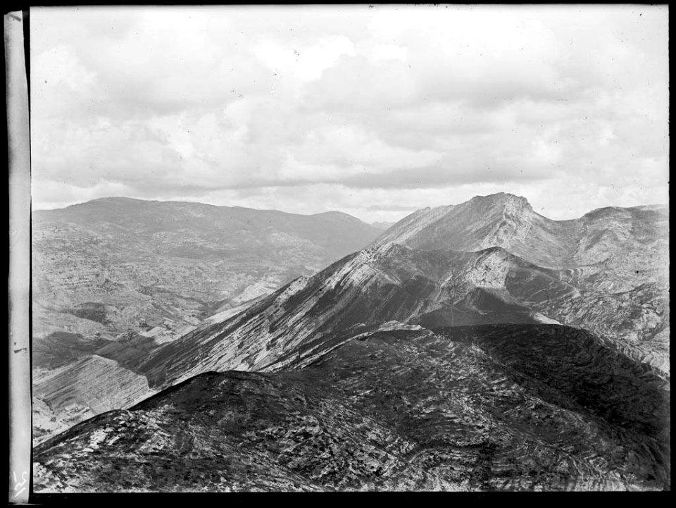 Muntanya de l'Abella vista des del cim de Sant Corneli