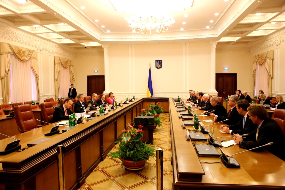 Meeting with Ukraine Prime Minister Arseniy Yatsenyuk, March 14, 2014 (13176064235)