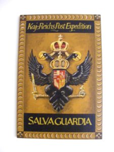 Museum für Kommunikation Nürnberg - Kaiserliche Reichs-Post-Expedition - Schild