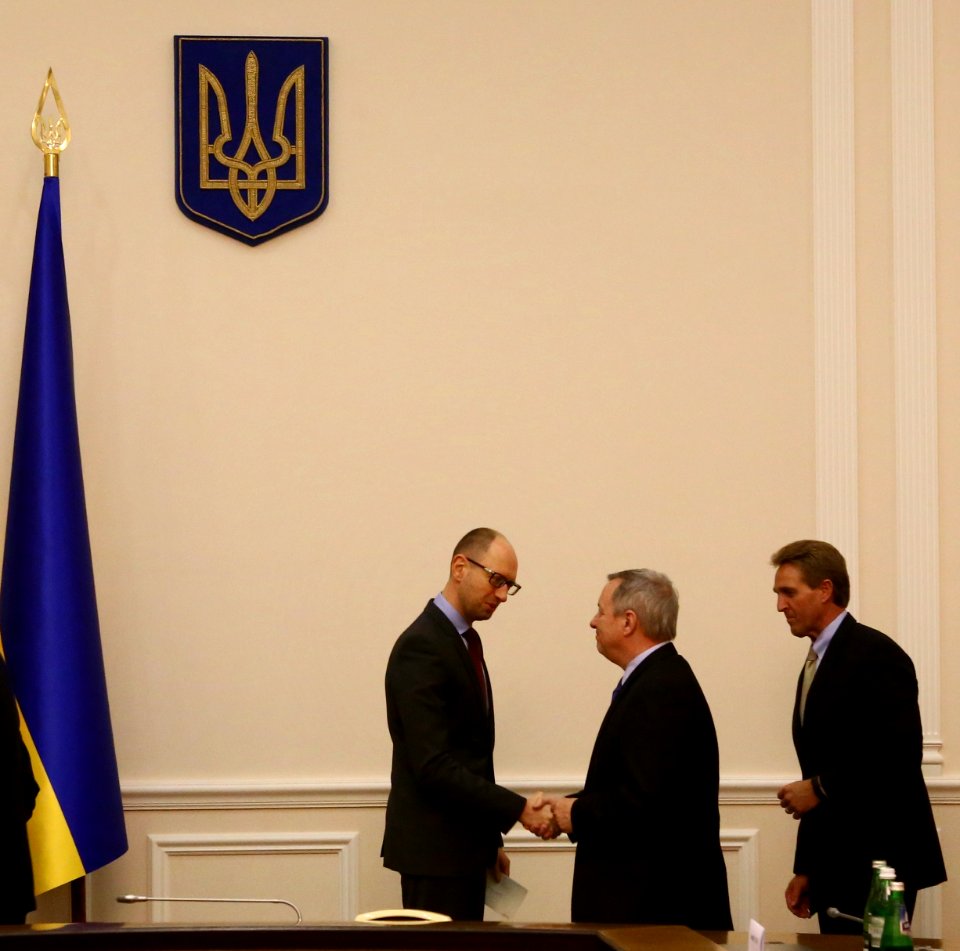 Meeting with Ukraine Prime Minister Arseniy Yatsenyuk, March 14, 2014 (13176328934)