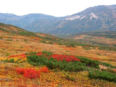 The foot clouds fall colors photo