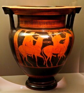 Museum of Cycladic Art - Attic Red-figure Column Krater