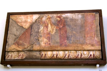 Mural painting, ca 100 BC, Delos, 143465