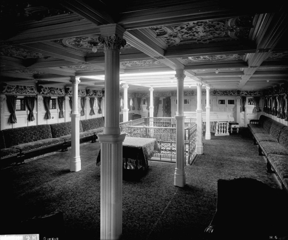 Music Room on the 'Himalaya' (1892) RMG G10512