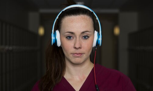 Beats headphones nurse