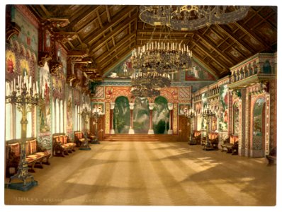 Music room, Neuschwanstein Castle, Upper Bavaria, Germany-LCCN2002696261