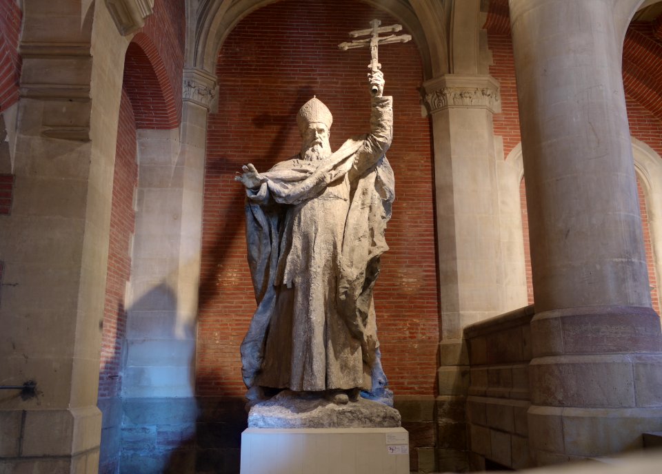 Musée Augustins - Alexandre Falgiuère - Le Cardinal Lavigerie (vers 1898)