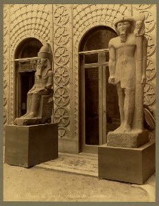 Musée de Guizeh. Statues de Ramessés II - Bonfils. LCCN2004666757