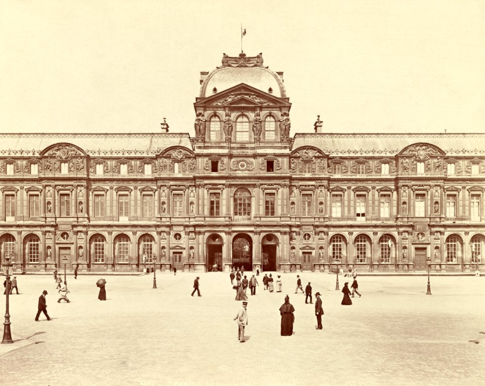 Musée du Louvre, Paris, ca. 1890 2