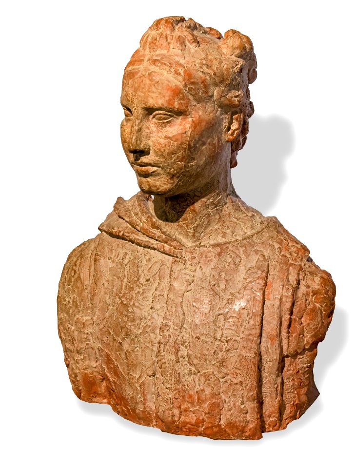 Musée Ingres-Bourdelle - Buste de la Liberté, 1918 - Terre cuite - Antoine Bourdelle Joconde06070001169