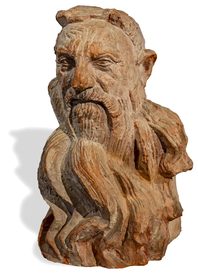 Musée Ingres-Bourdelle - Buste de Rodin - Terre cuite - Antoine Bourdelle Joconde06070001139
