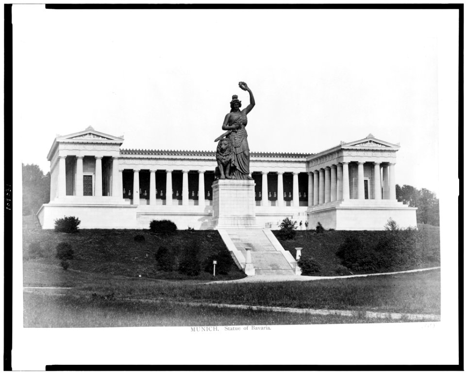 Munich. Statue of Bavaria LCCN94512727