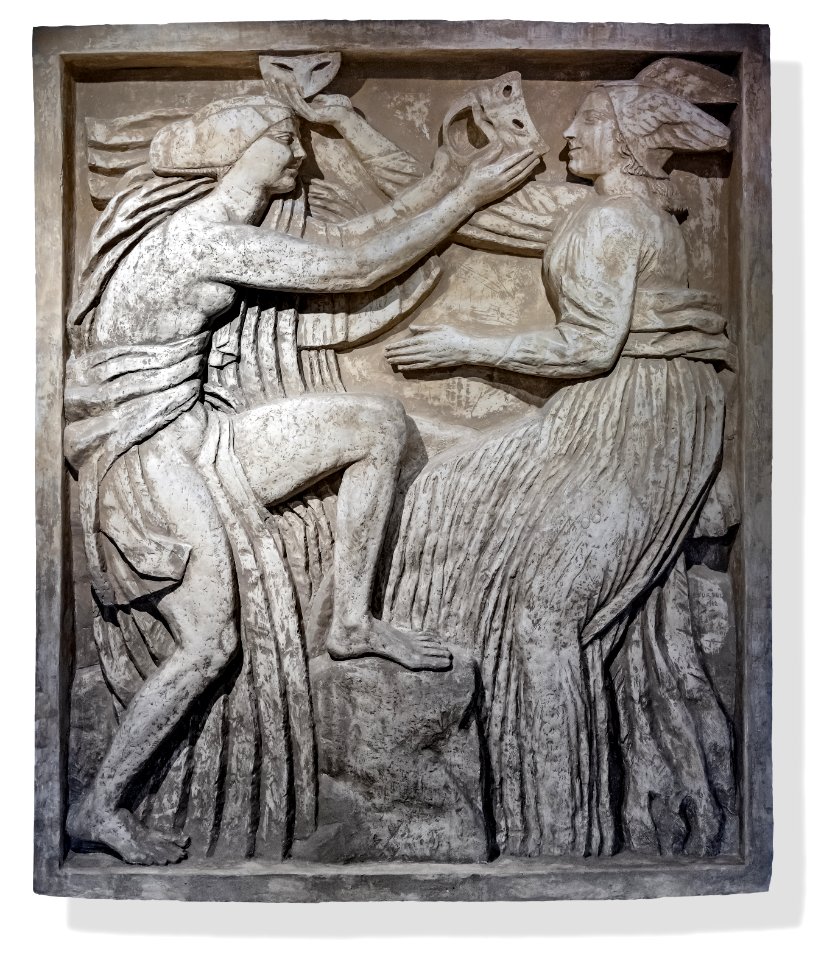 Musée Ingres-Bourdelle - La Comédie - Platre - Antoine Bourdelle Joconde06070001207