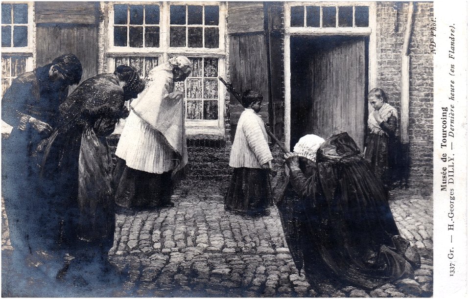Musée de Tourcoing – 1337 Gr. - H. Georges Dilly. –— La Dernière Heure (en Flandre)