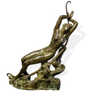 Musée Ingres-Bourdelle - Séléné couchée, 1917 - Bourdelle - Joconde06070001193