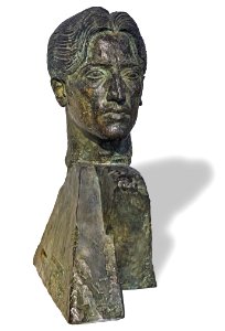 Musée Ingres-Bourdelle - Buste de Krishnamurti - Bronze - Antoine Bourdelle - Joconde06070001151