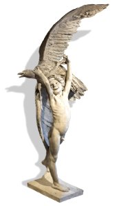 Musée Ingres-Bourdelle - La première victoire d'Hannibal, 1885 - Plâtre - Antoine Bourdelle Joconde06070001104