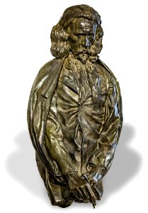 Musée Ingres-Bourdelle - Portrait de Léon Cladel 1894 - Bronze - Antoine Bourdelle - Joconde06070001124