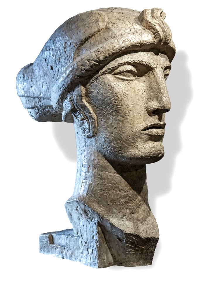 Musée Ingres-Bourdelle - Tête de La France , 1925 - Plâtre - Antoine Bourdelle Joconde06070001173