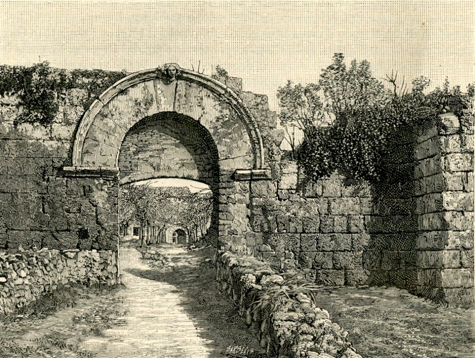 Mura di Faleri Porta di Giove
