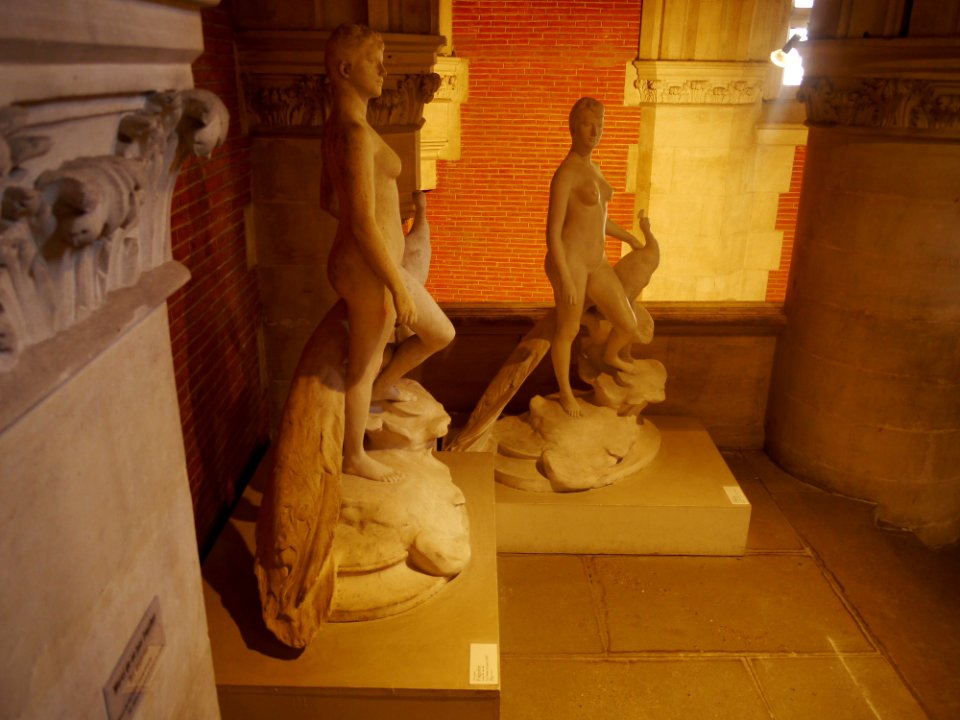 Musée Augustins - Alexandre Falgiuère - La femme au Paon (1890)