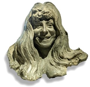 Musée Ingres-Bourdelle - La Rieuse dite ; Rieuse à la belle chevelure, 1893 - Platre - Antoine Bourdelle MID 899.5.34