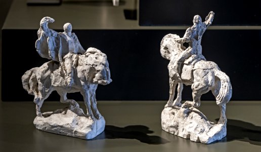 Musée Ingres-Bourdelle - Maquettes pour la statue équestre du général Alvear, 1913 - Antoine Bourdelle Joconde06070001166 Joconde06070001167
