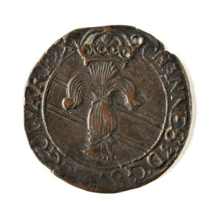 Mynt av silver. 1 mark. 1592 - Skoklosters slott - 109085