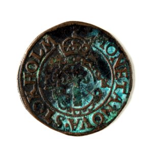 Mynt av silver. 2 öre. 1573 - Skoklosters slott - 109005