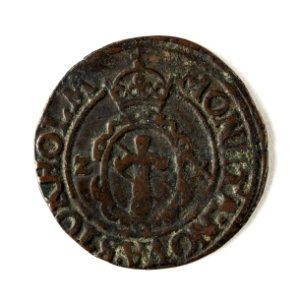 Mynt av silver. 2 öre. 1573 - Skoklosters slott - 109009