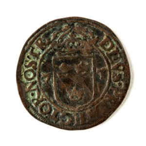 Mynt av silver. 2 öre. 1573 - Skoklosters slott - 109033 photo