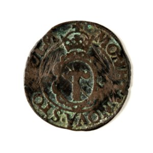 Mynt av silver. 2 öre. 1573 - Skoklosters slott - 109049