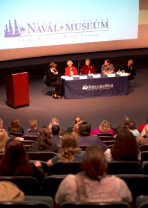 Museum Hosts Women in the Navy Panel 150304-N-AO823-015