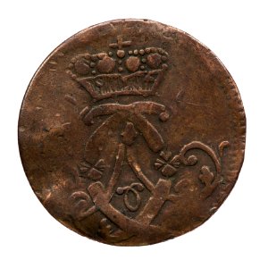 Mynt av koppar, 1760 - Skoklosters slott - 108167