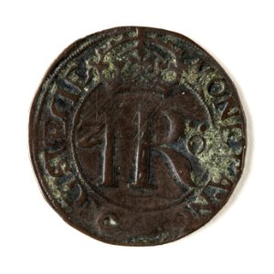 Mynt av silver. 2 öre. 1591 - Skoklosters slott - 109100