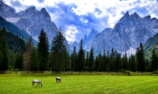 Landscape sky italy photo