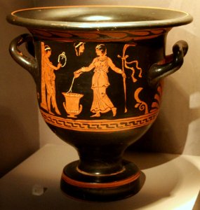 Museum of Cycladic Art - Red-figure calyx krater photo