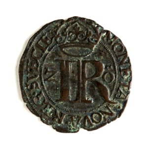Mynt av silver. 2 öre. 1591 - Skoklosters slott - 109120